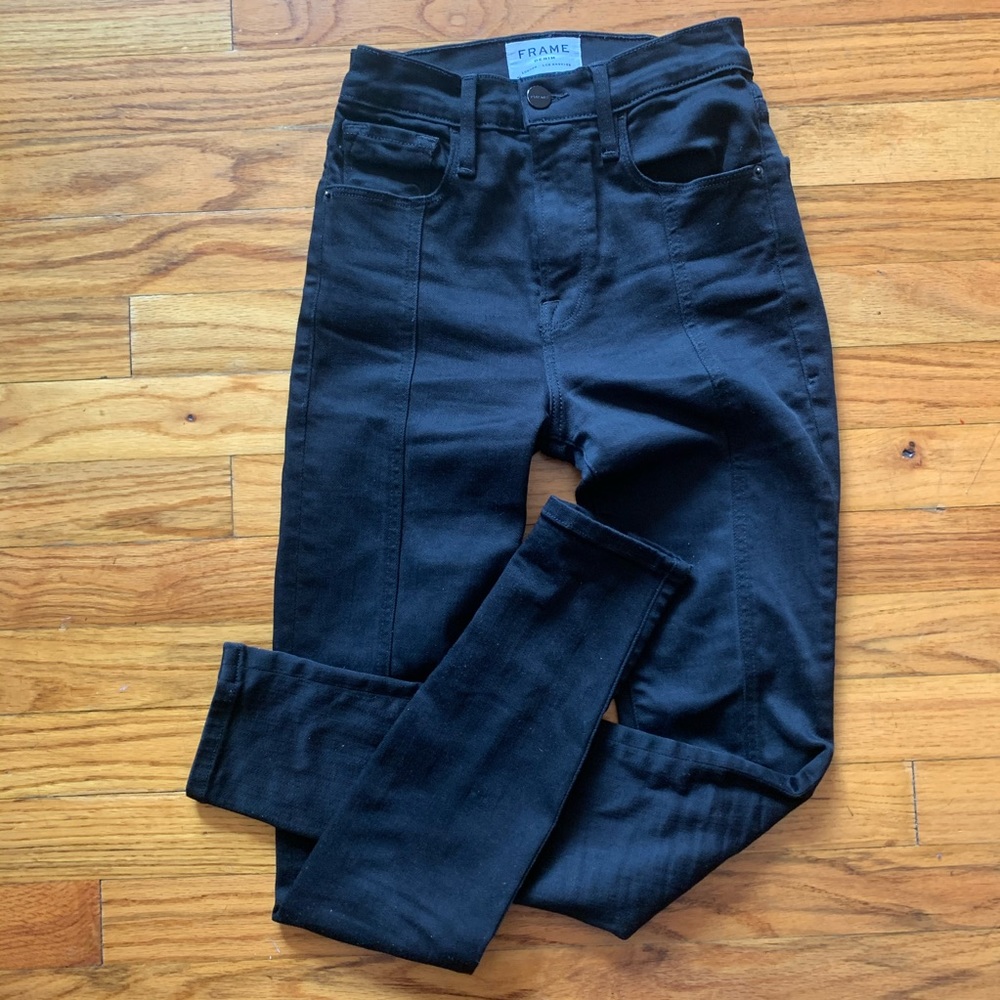 Frame  ali high raise skinny jeans - Picture 8 of 15